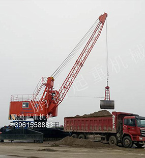 HGQ10t-20m 码头固定吊机
