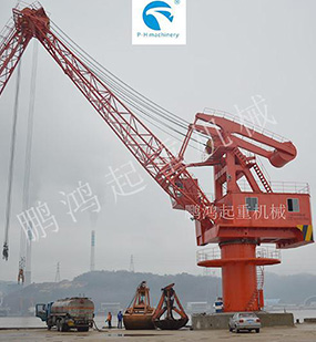 HGQ25t-25m 码头起重机（四索）